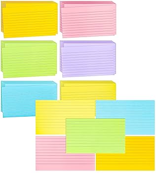 ❁Ma❁ページ MotBach 600 Pieces Index Cards Flash Cards,3